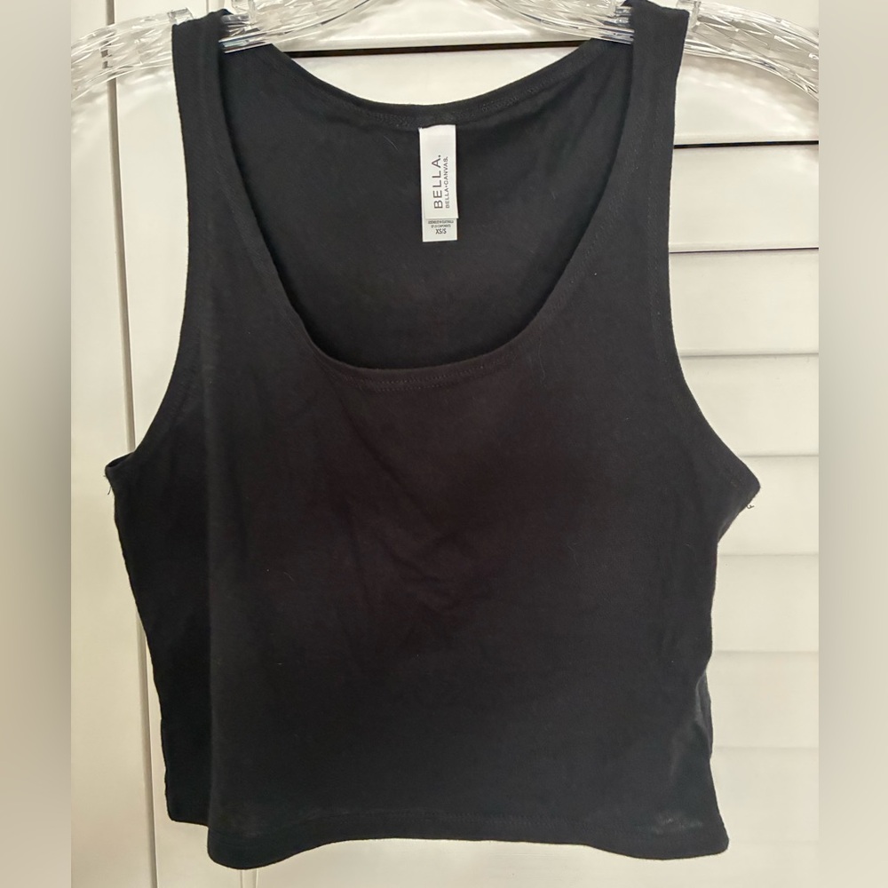 Bella Canvas Sleeveless Tank Crop Top